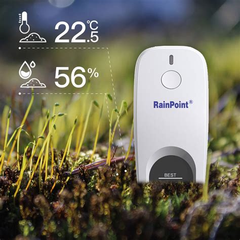 wifi lawn moisture meter|rainpoint soil humidity meter.